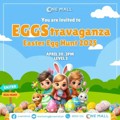 ONE MALL EGGStravaganza Easter Egg Hunt 2025