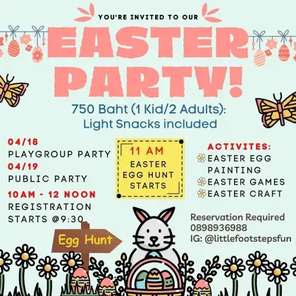 Little Footsteps - Easter Party