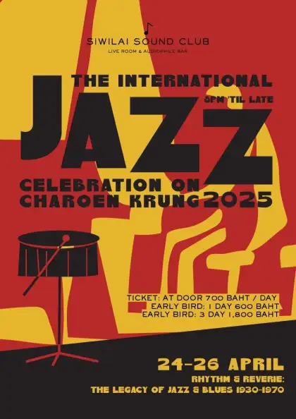 THE INTERNATIONAL JAZZ CELEBRATION ON CHAROEN KRUNG 2025​