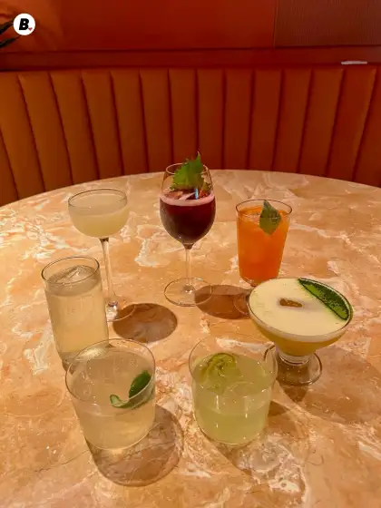Kazu Cafe's new cocktail menu reimagines classic cocktails with Japanese flavors.