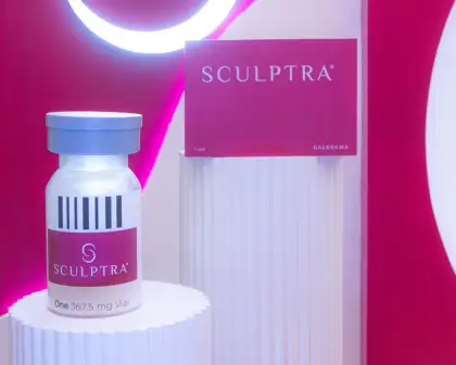 Sculptra is one of Galderma's famous treatments and products.