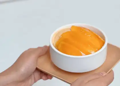 Logan Sorbet with Nata de Coco