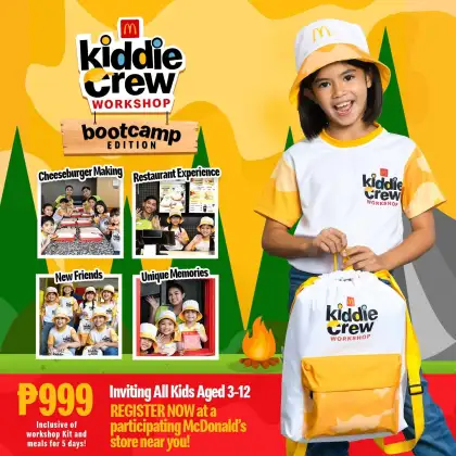 McDonald’s Kiddie Crew Workshop 2025 – Bootcamp Edition