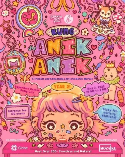 KUNG ANIK-ANIK: A Trinkets and Collectibles Art & Merch Market Year 2
