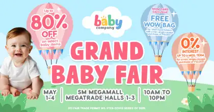 BABY COMPANY'S GRAND BABY FAIR AT MEGATRADE