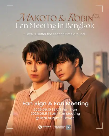 MAKOTO & ROBIN Fan Meeting Fan Sign in Bangkok