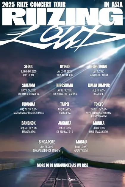 RIIZE Tour poster