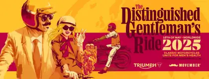 The Distinguished Gentleman's Ride 2025