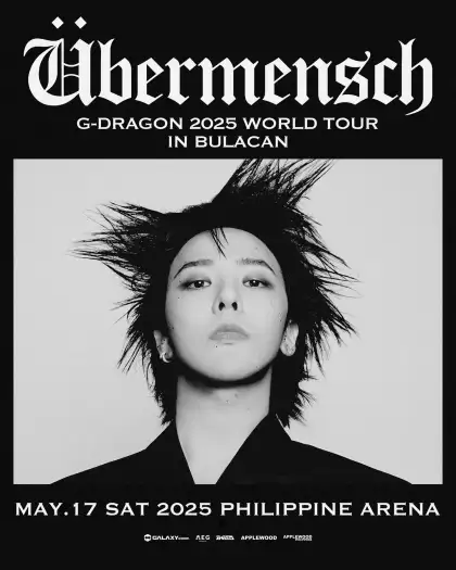 G-DRAGON 2025 WORLD TOUR [Ubermensch] IN BULACAN