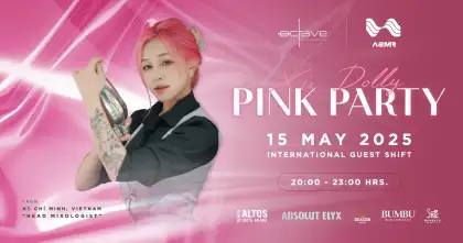 PINK PARTY with Dolly Xu - Head Mixologist of ASMR Vietnam