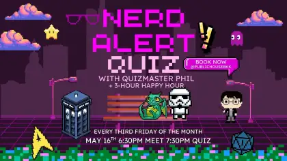 Nerd Alert Quiz! - Trivia Night