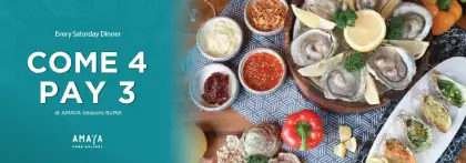 Come 4 Pay 3 | Amaya Seasons Buffet