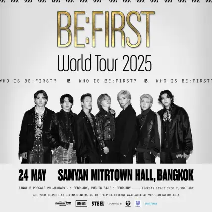 BE:FIRST World Tour 2025 'Who is BE:FIRST?' in Bangkok