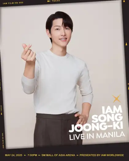 IAM Song Joong-Ki: Live in Manila