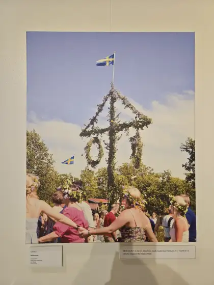 A photo of the "Midsommar" festival, presented by the Swedish Embassy to the Philippines