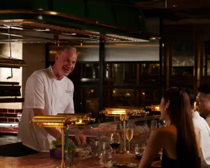 Executive Chef David Parkins at the Sunset Grill