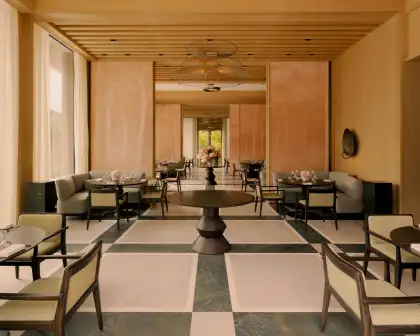 The Empire Grill is the signature restaurant at Raffles Sentosa Singapore