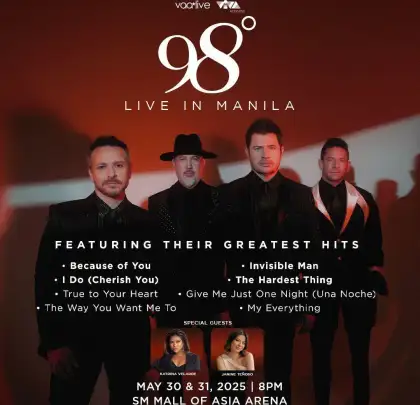 98 DEGREES LIVE IN MANILA