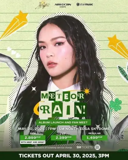 Meteor Rain! Album Launch & Fan Meet