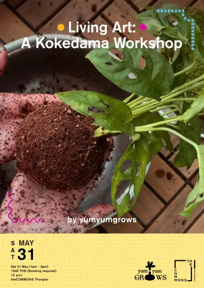 Living Art: A Kokedama Workshop