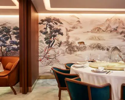 The interiors of The Merchants at Forty-Five in LANDMARK