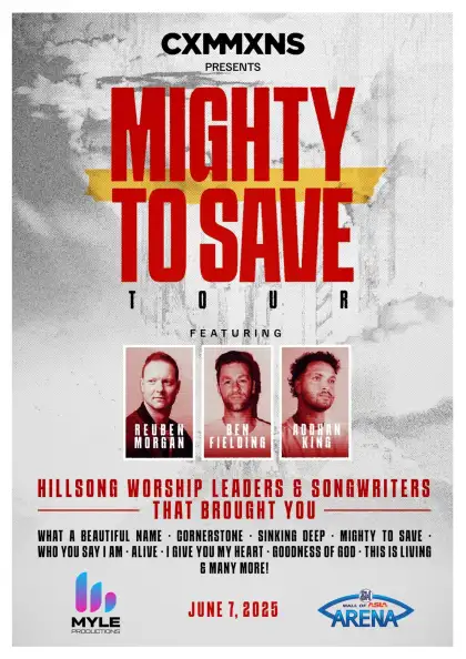 Hillsong CXMMXNS Mighty To Save Tour