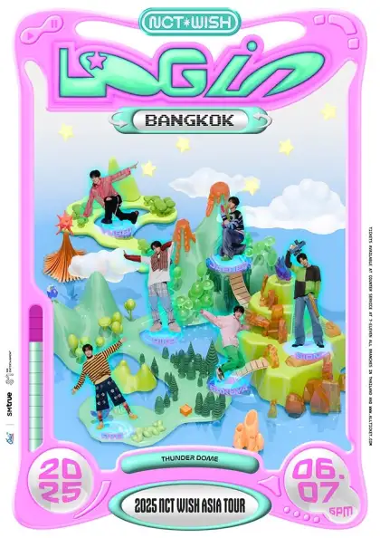 2025 NCT WISH ASIA TOUR LOG in BANGKOK