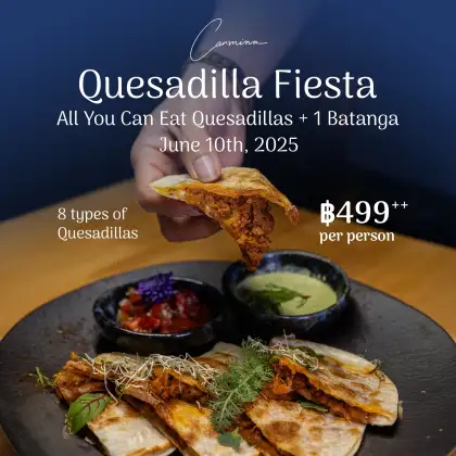 Quesadilla Fiesta at Carmina