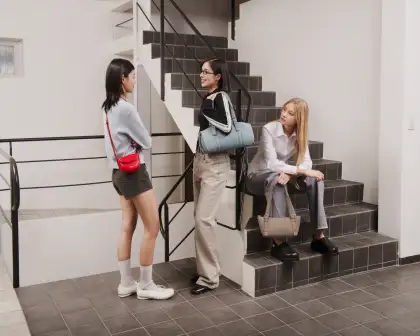 STAND OIL is known for their trendy accessories, worn by socialites, urbanites, and fashion-forward people.