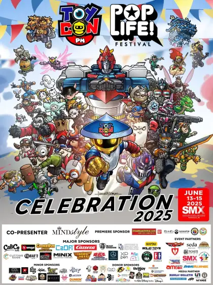 The official poster of TOYCON POP LIFE Celebration 2025