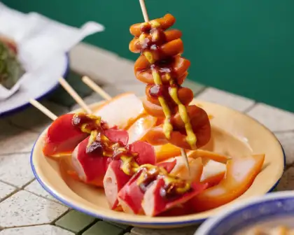 One of the highlights of the buffet: the HK-style Lou Mei