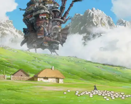 The castle from "Howl's Moving Castle"