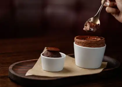 chocolate souffle