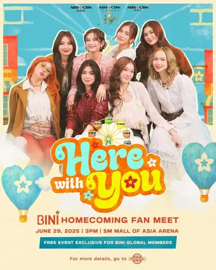 BINI 'HERE WITH YOU: Homecoming Fan Meet'