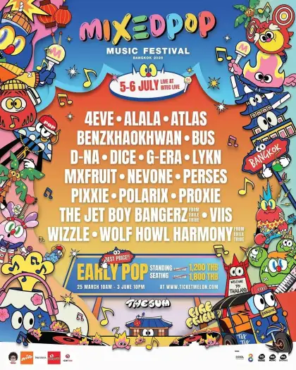 MIXEDPOP Music Festival Bangkok 2025
