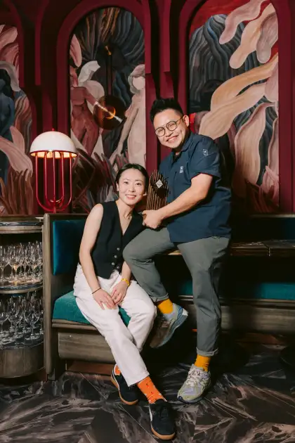 Bannie Kang and Tryson Quek