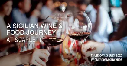 A Sicilian Wine & Food Journey at Scarlett Bangkok