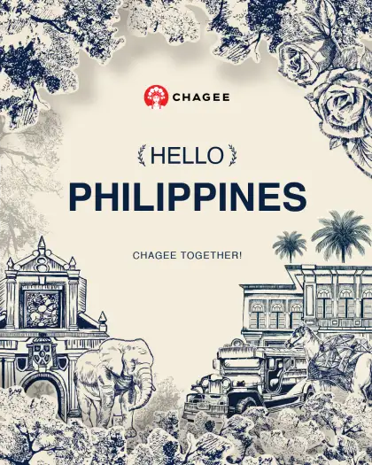 CHAGEE Philippines' hello poster
