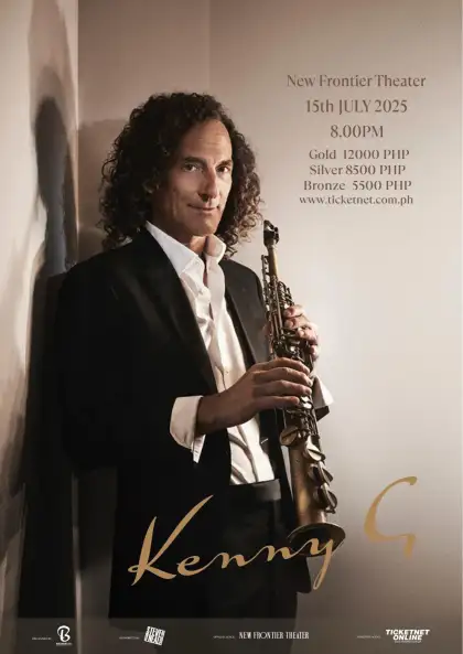 KENNY G LIVE TOUR 2025 IN MANILA