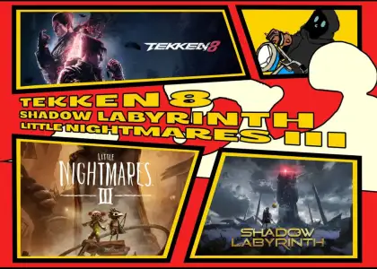 The games featured at Bonus Level are Tekken 8, Shadow Labyrinth, and Little Nightmares III