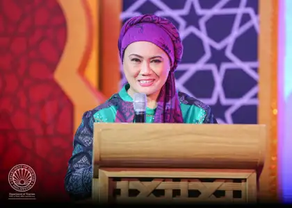 Filipino politician Samira Gutoc at Salaam 2025: Halal Travel and Trade Expo