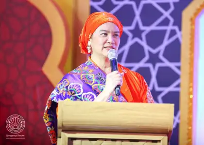 USec. Myra Paz Valderrosa Abubakar on the first day of Salaam 2025: Halal Travel and Trade Expo