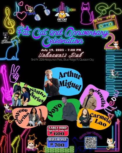 Fat Cat Productions’ 2nd Anniversary Celebration