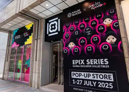 The poster of the pop-up at K11 Art Mall