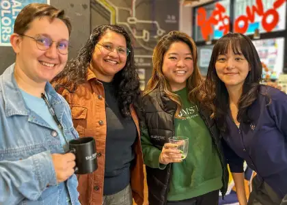 Vivian Seo, Executive Director of the Foundation for Shared Impact (FSI) with GuideFong entrepreneurs