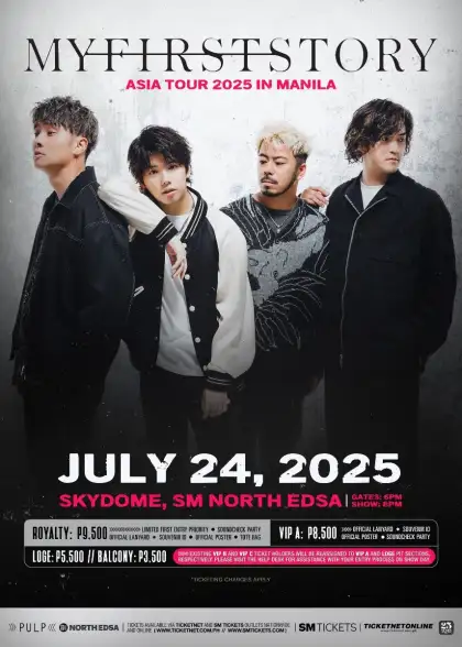 MY FIRST STORY ASIA TOUR 2025 in MANILA