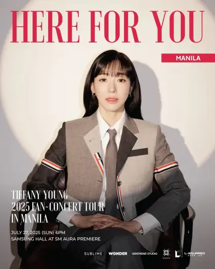 Tiffany Young 'Here for You' Fan-Concert in Manila