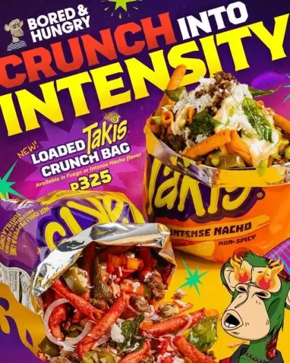 Takis crunch bag poster