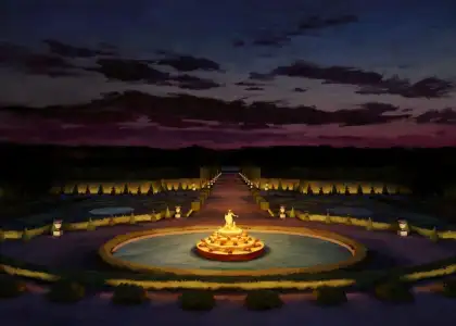 Versailles at night VR