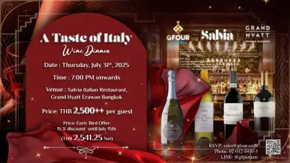 A Taste of Italy Wine Dinner at Salvia Restaurant